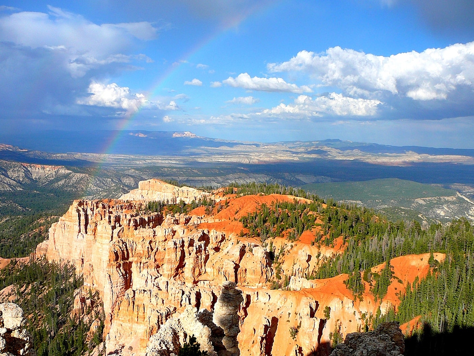 Rainbow Point at Bryce Canyon National Park, Utah