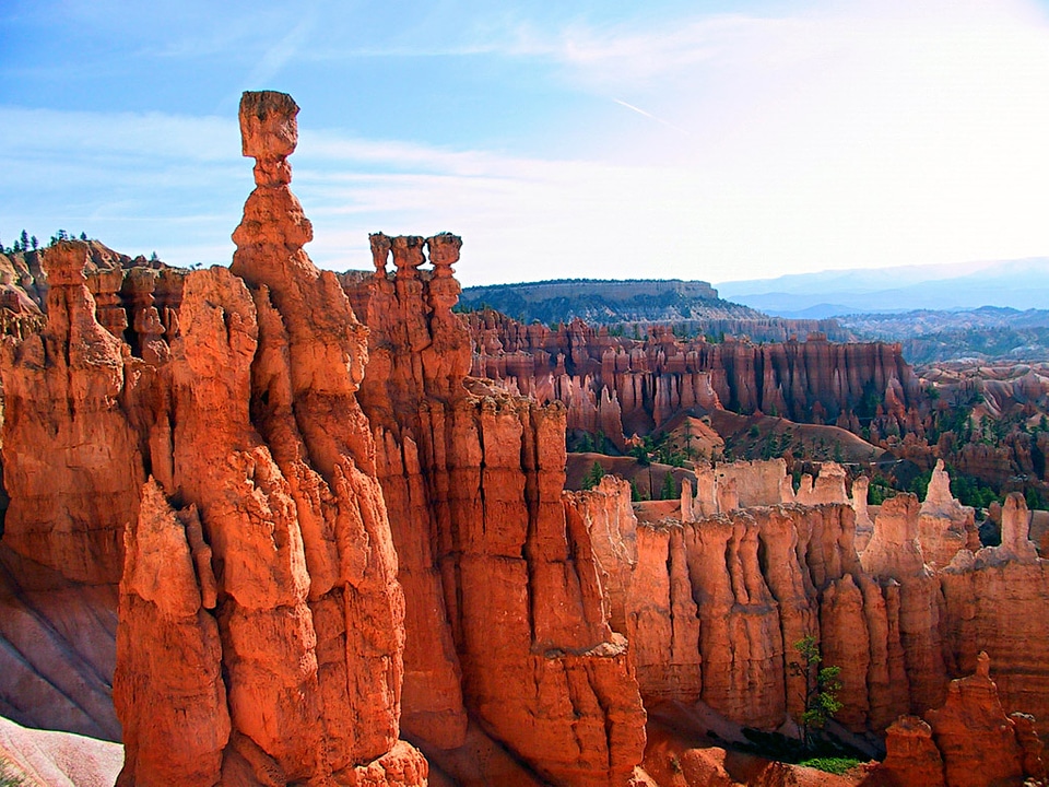 Thor's Hammer Rock Formation in Bryce Canyon National Park, Utah