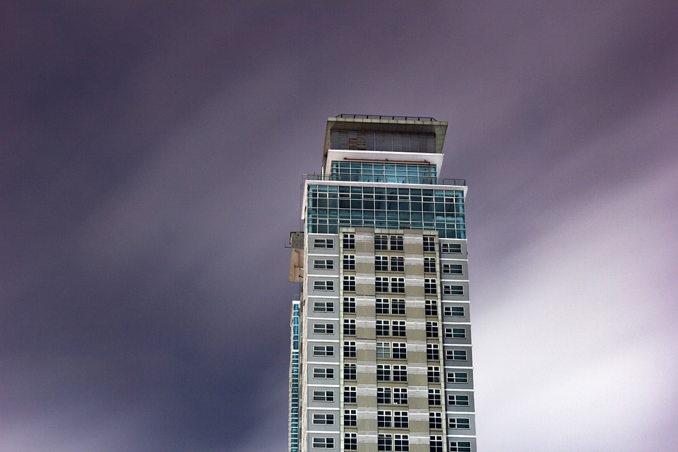 Tower under the sky in Quezon City, Philippines