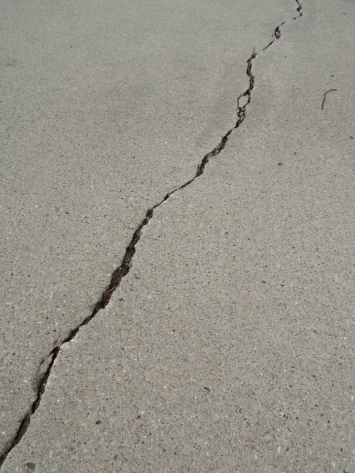 Concrete repair rough
