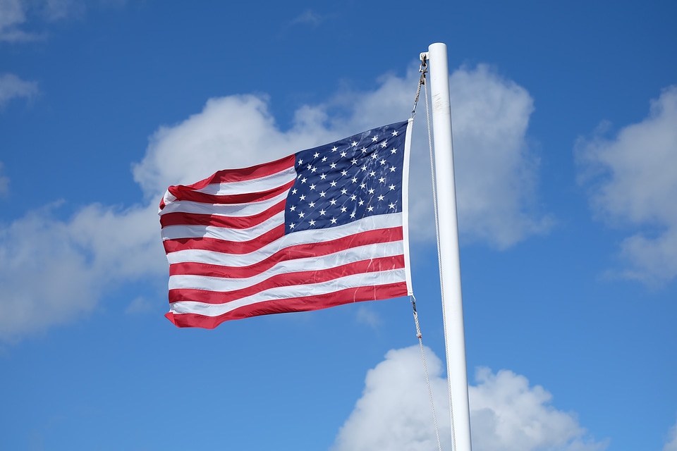 American flag freedom america