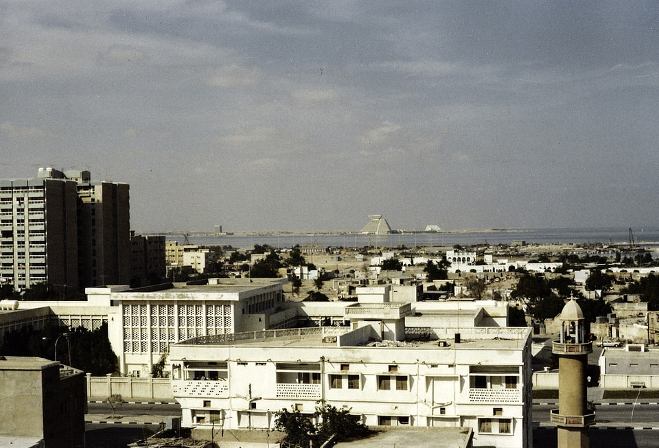 Doha in the 1980s in Qatar