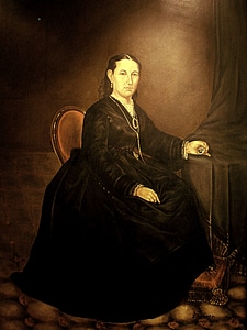 Portrait of Margarita Maza de Juárez in Mexico City
