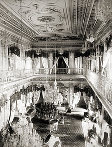 Drawing Room of Chowmahela Palace in Hyderabad, India