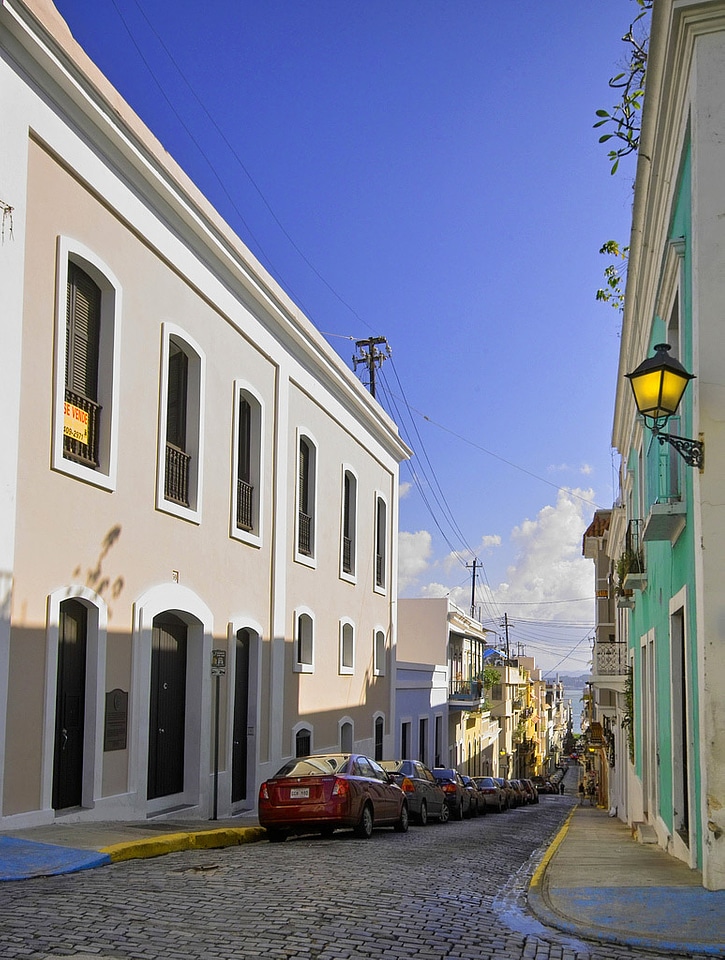 Streets of old San Juan, Puerto Rico
