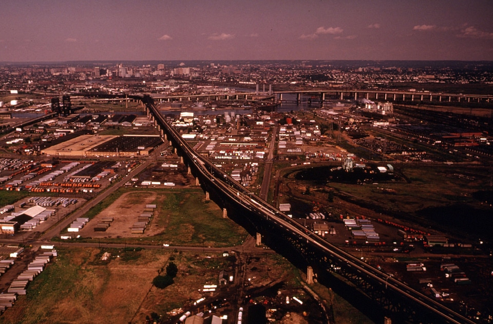 Cityscape View of Jersey City, New Jersey