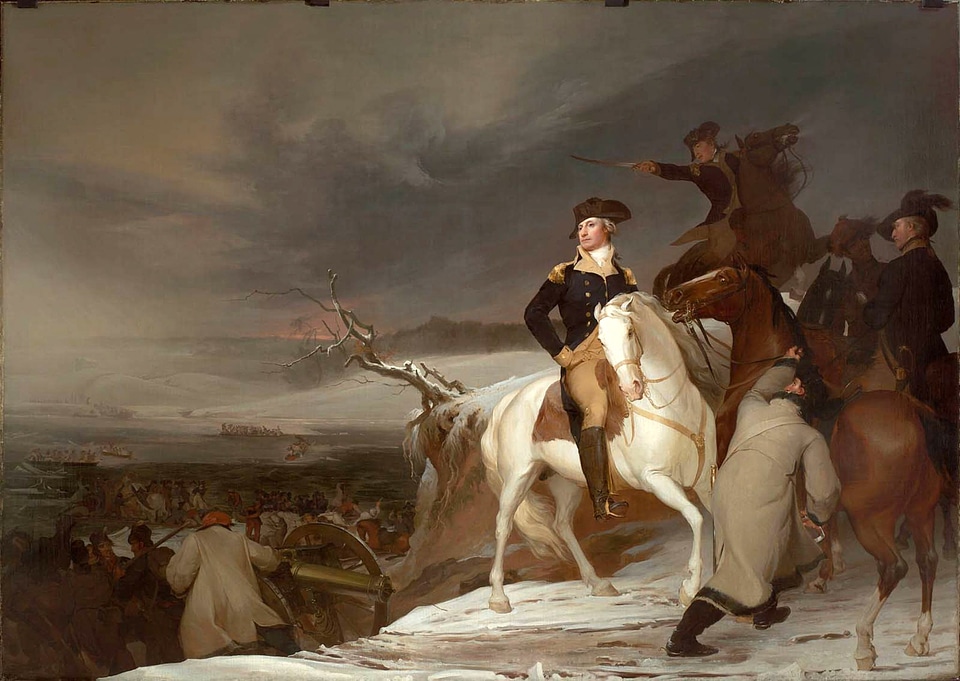 Passage of the Delaware to attack Trenton, New Jersey