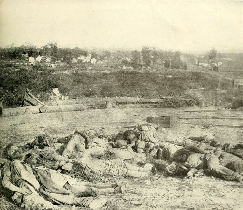 Casualties of the Battle of Corinth in Mississippi during the Civil War