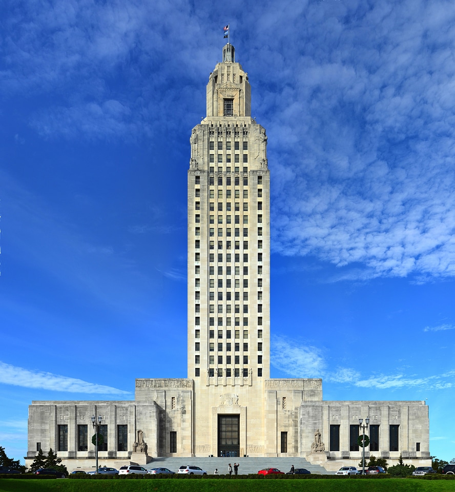State Capitol Building in Baton Rouge, Louisiana