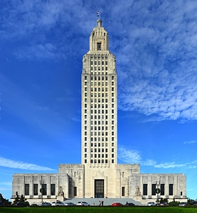 State Capitol Building in Baton Rouge, Louisiana photo
