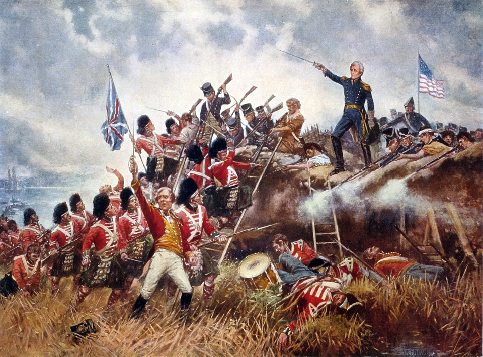 The Battle of New Orleans in Louisiana