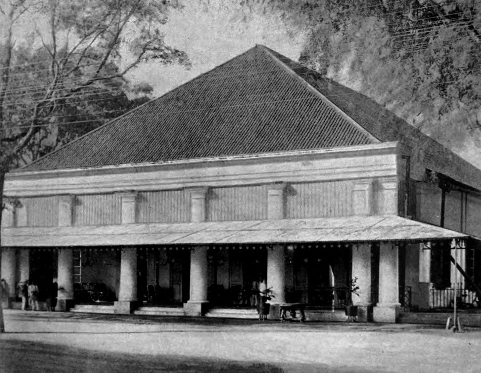 The Old SImpang Club in Surabaya, Indonesia