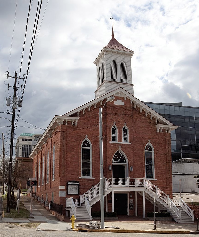 The Dexter Avenue King Memorial Baptist Church in Montgomery, Alabama