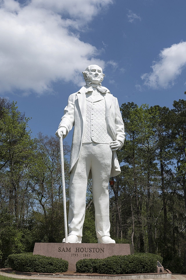 Sam Houston Statue in Huntsville, Alabama