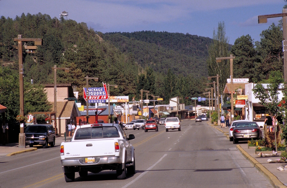 Streets of Ruidoso, New Mexico