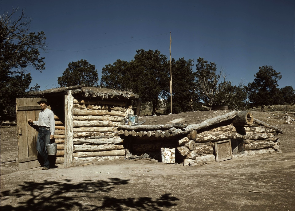 Shack in Pie Town, New Mexico