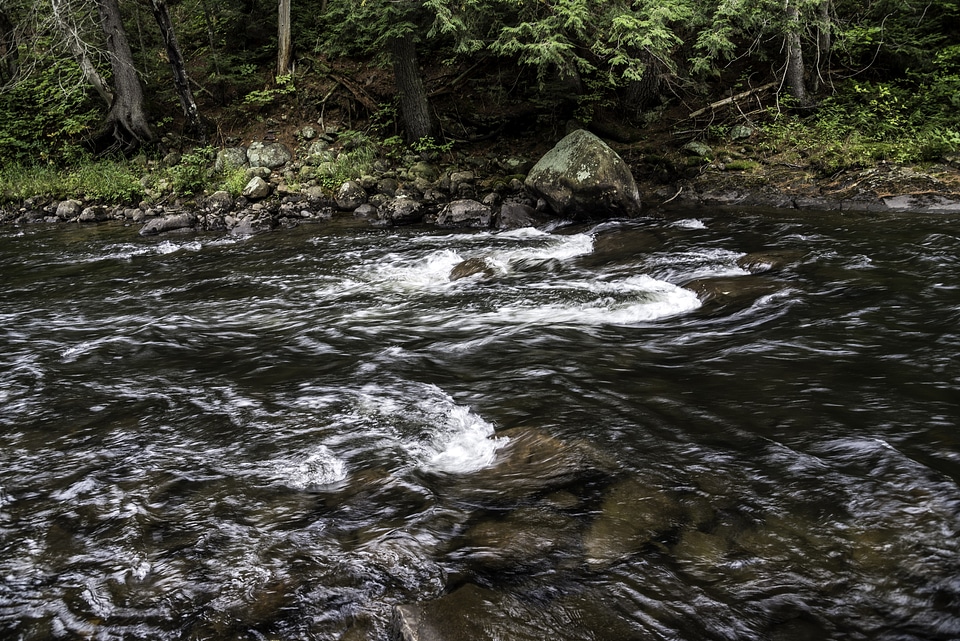 Whiskey Rapids at Algonquin Provincial Park, Ontario