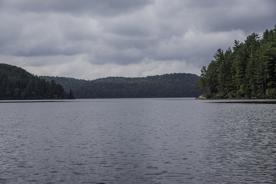 Clouds over the Water at Algonquin Provincial Park, Ontario