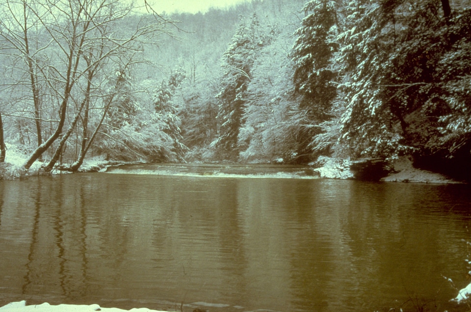 Winter at Big South Fork in Tennessee