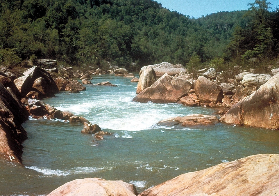Big South Fork Cumberland River scenic landscape in Tennessee