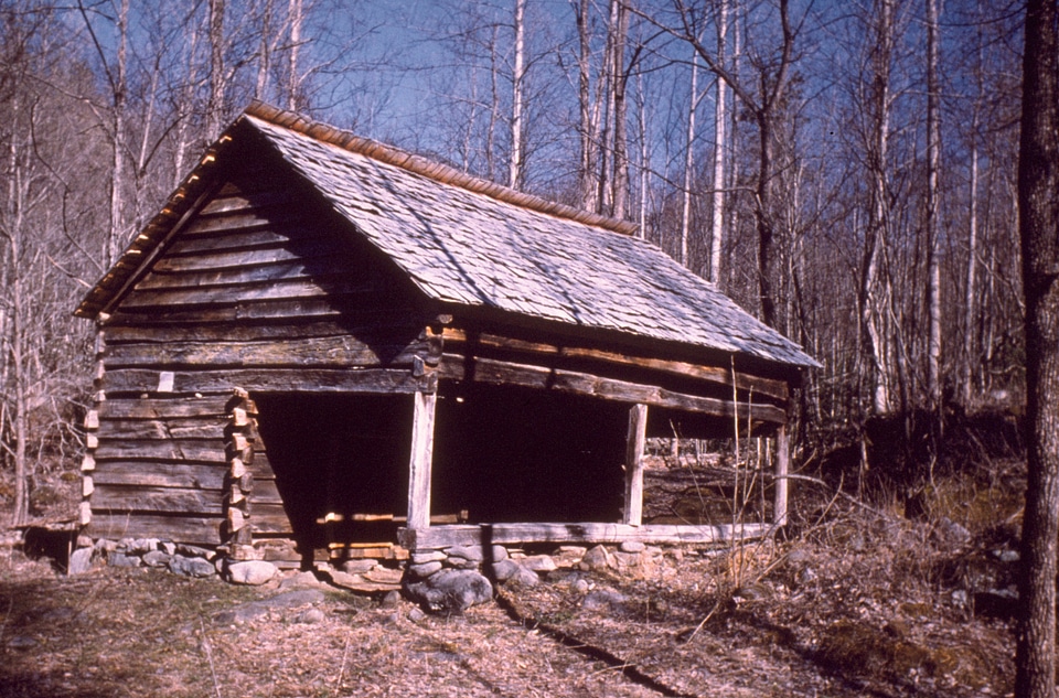 Log Cabin in Great Smoky Mountains National Park, Tennessee