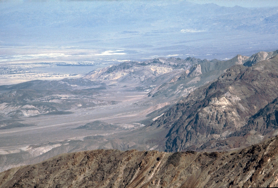 View of Death Valley National Park from Dante's Point in Nevada