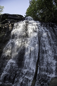 Scenic view of Brandywine Falls in Cayuhoga Valley National Park, Ohio