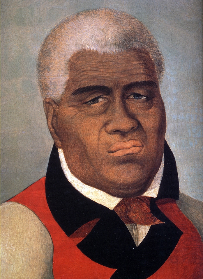 King Kamehameha of Hawaii Portrait