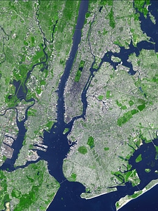 Satellite Imagery of New York City