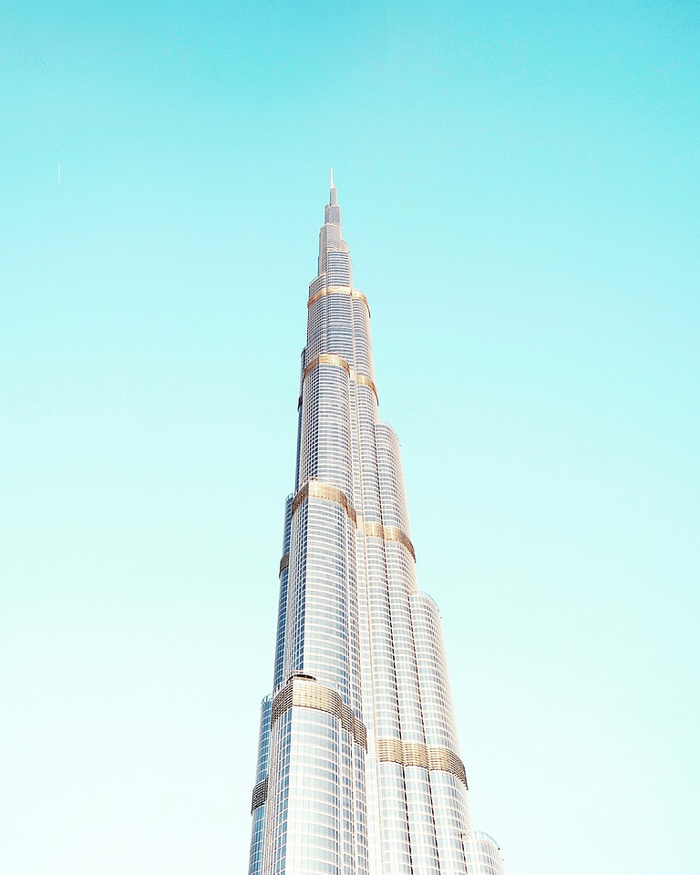 Burj Khalifa in Dubai, United Arab Emirates - UAE