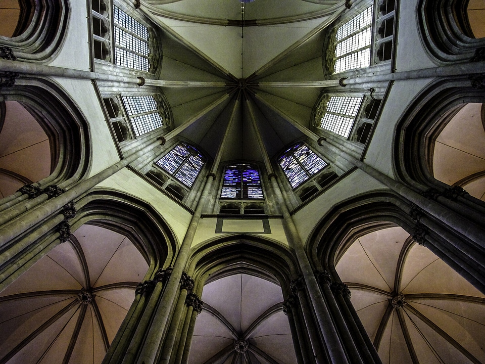 Choir lantern of Utrecht Cathedral, Netherlands
