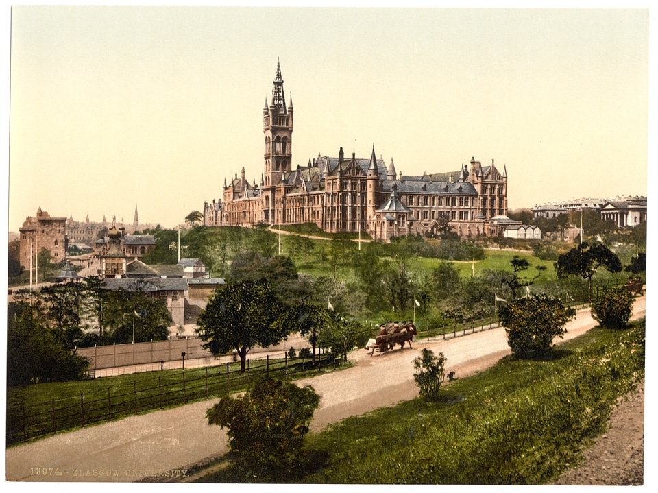 Glasgow University circa 1900