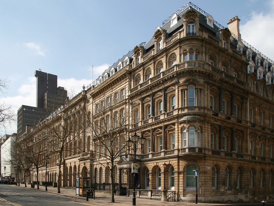 Building at Colmore Row Birmingham