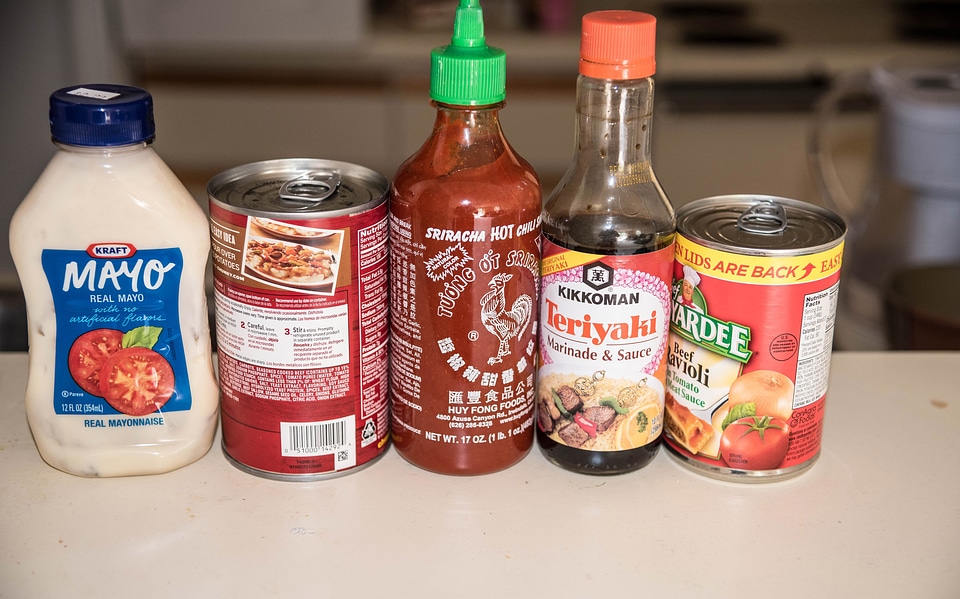 Kitchen Sauce Setup