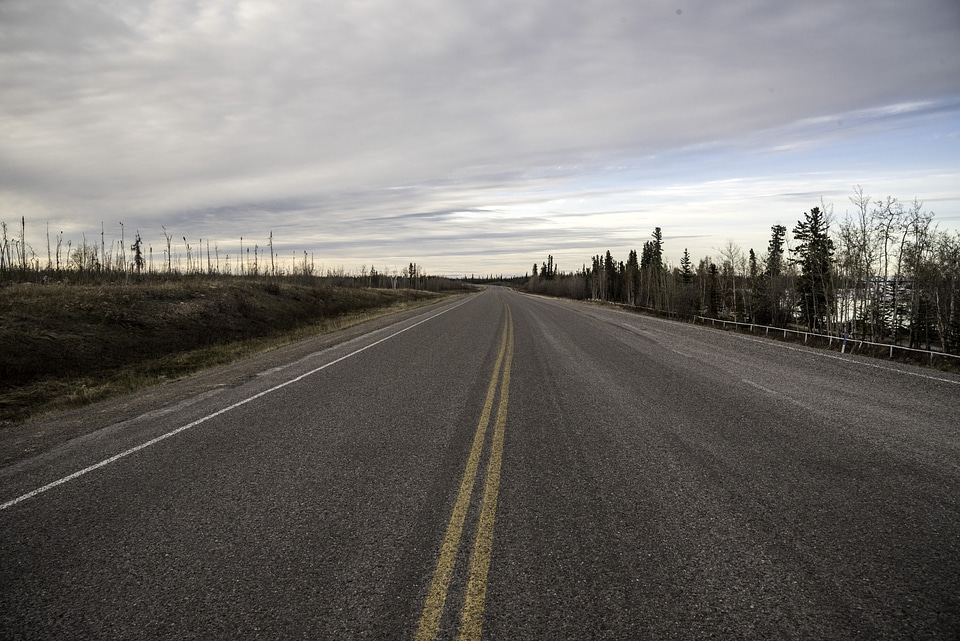 Road under the Clouds