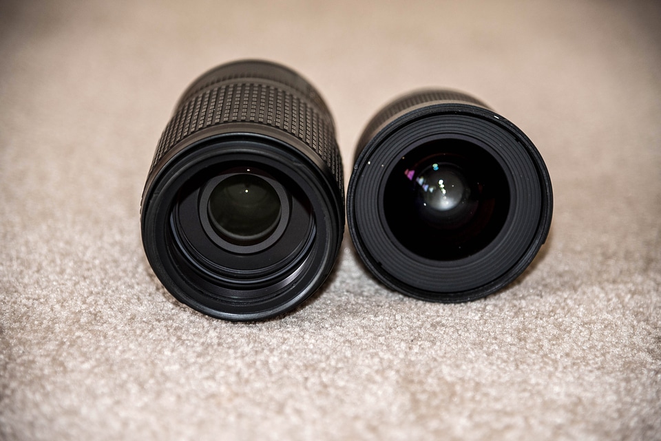 My Nikon and Rokinon Camera Lenses