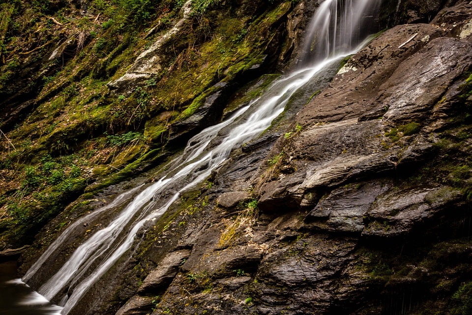 Smooth running water at Shenandoah National Park