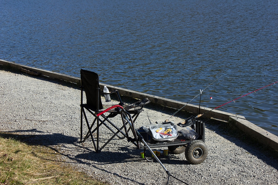 Fishing Chair and Equipment