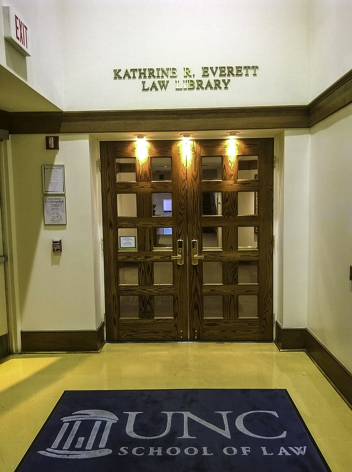Kathrine R. Everett Law Library at UNC, Chapel Hill, North Carolina