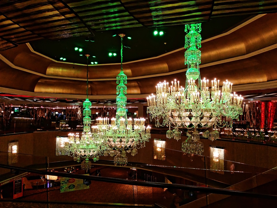 Inside the Taj Mahal Casino in Atlantic City, New Jersey photo