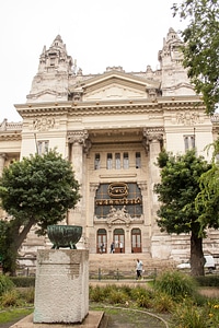 Hungarian Television seat at Liberty Square in Budapest, Hungary photo