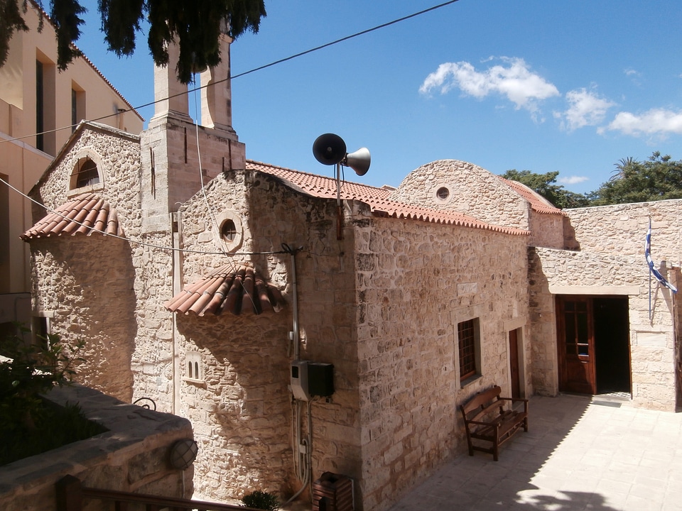 St. Matthew of the Sinaites Byzantine church in Heraklion, Greece