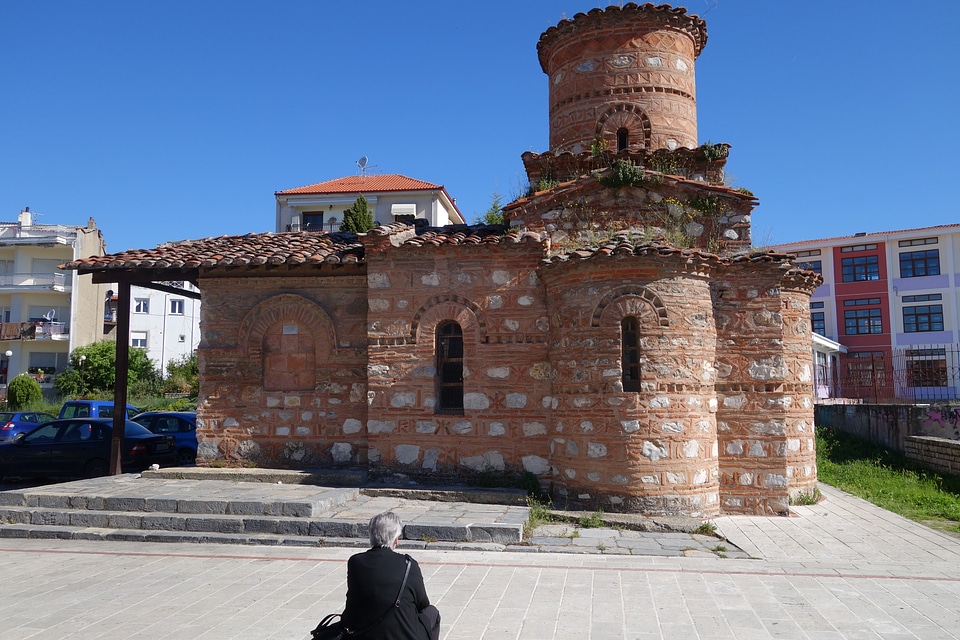 The church of Panagia in Kastoria, Greece