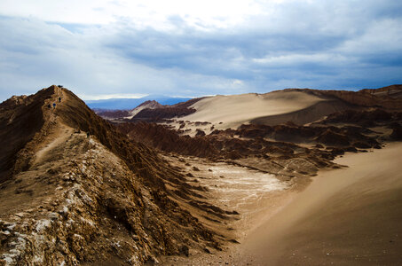 Landscape of the Atacama Desert, Chile photo