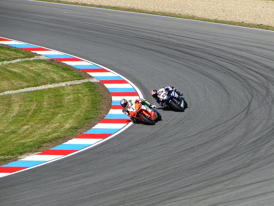 Race motorcycle racing motorcycle