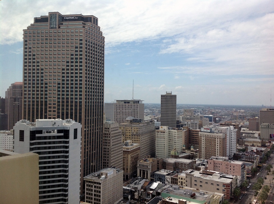 Buildings and Cityscape in New Orleans, Louisiana