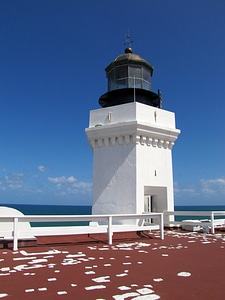 Lighthouse in the daytime in Puerto Rico photo