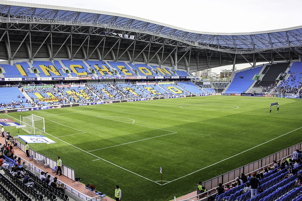 Incheon Football Stadium in South Korea