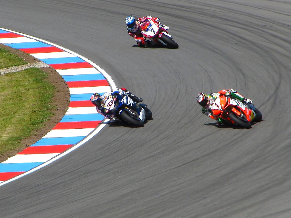 Racing race motorcycle