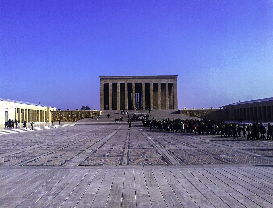 A general view of Anıtkabir in Ankara, Turkey